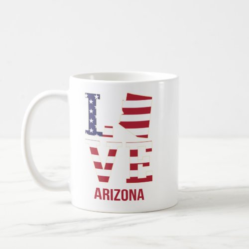 Arizona US state love Coffee Mug