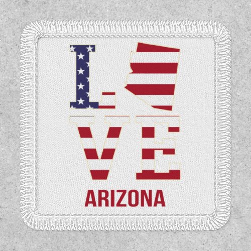 Arizona US state love Patch