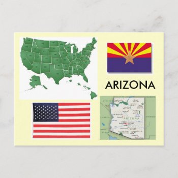 Arizona  Usa Postcard by archemedes at Zazzle