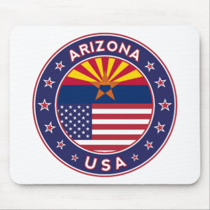 Arizona, USA states Mouse Pad