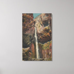 Arizona - View of Ribbon Falls in Grand Canyon Canvas Print