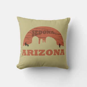 Arizona Vintage Sedona Throw Pillow