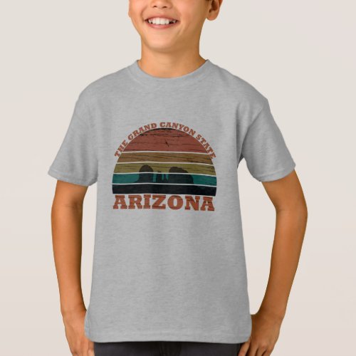 arizona vintage sunset landscape az T_Shirt