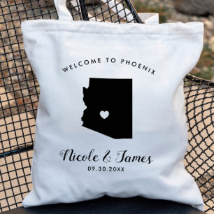 Arizona Wedding Welcome Bag, Hotel Guest Tote Bag