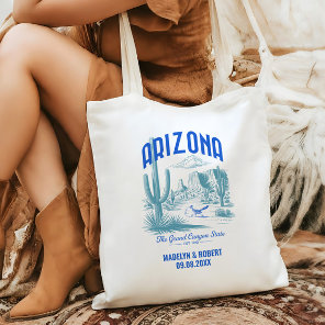 Arizona Wedding Welcome Gift Bridesmaids, Guests Tote Bag