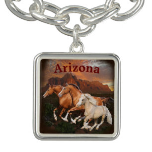 Arizona Wild horses Bracelet