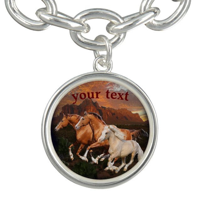 Arizona Wild horses Bracelet (Design)