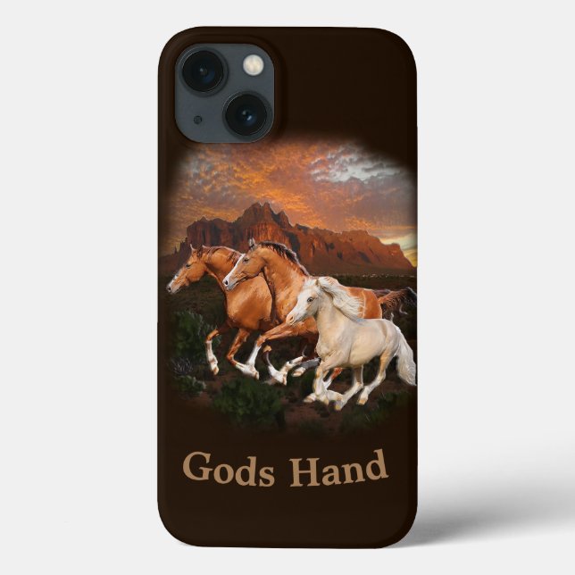 Arizona Wild horses Case-Mate iPhone Case (Back)
