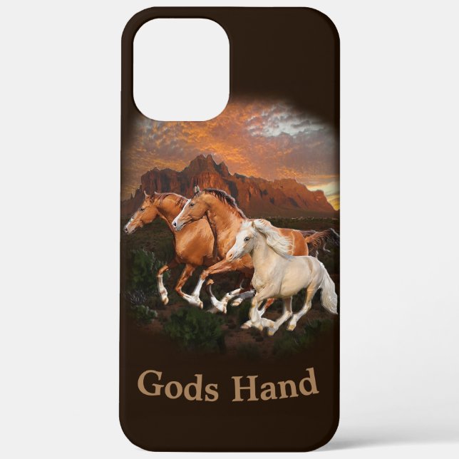 Arizona Wild horses Case-Mate iPhone Case (Back)