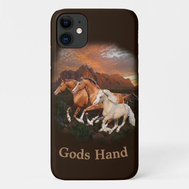 Arizona Wild horses Case-Mate iPhone Case (Back)