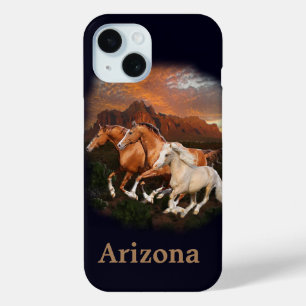 Arizona Wild Horses iPhone 15 Case