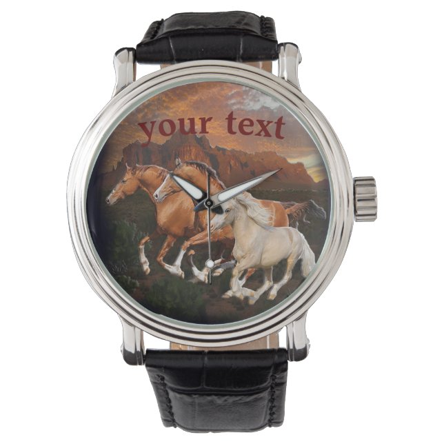 Arizona Wild horses Watch (Front)