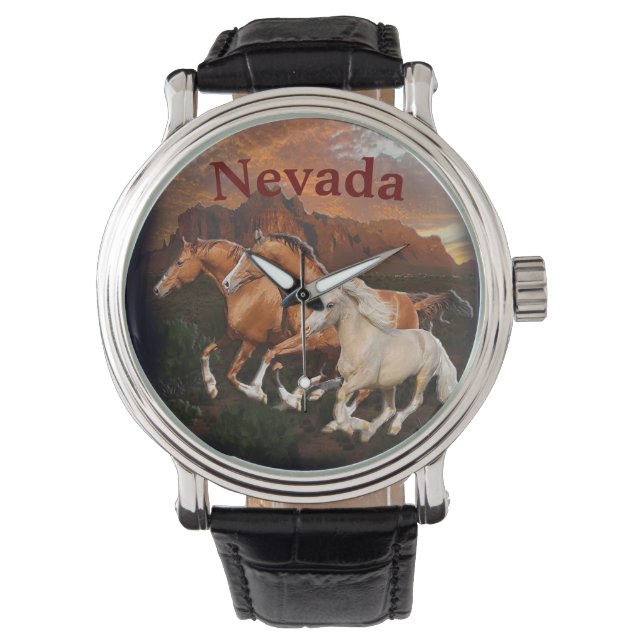Arizona Wild horses Watch (Front)