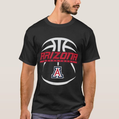 Arizona Wildcats Basketball Rebound Logo Officiall T_Shirt