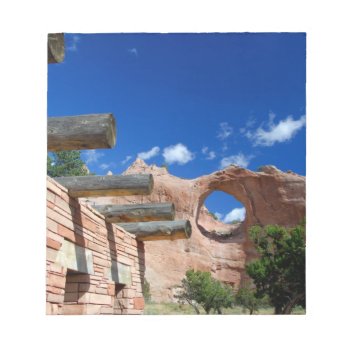Arizona  Window Rock. Capital Of The Navajo Notepad by takemeaway at Zazzle