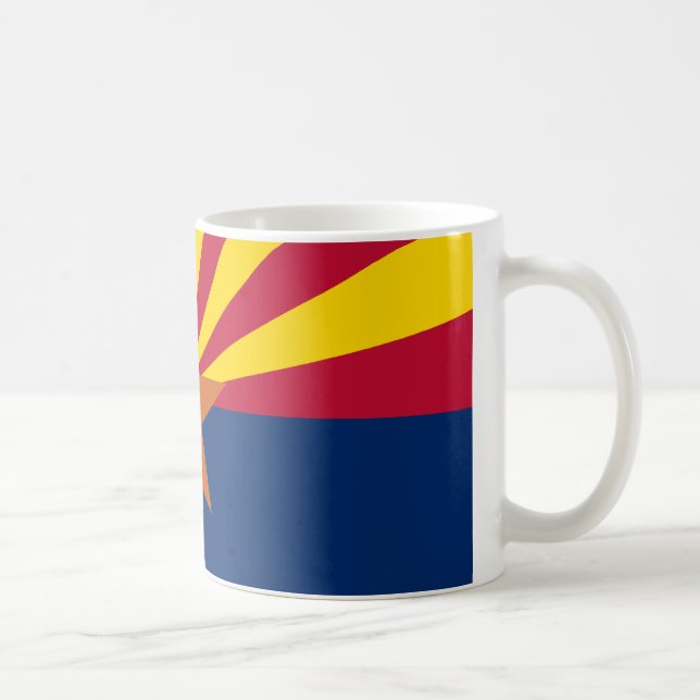 Arizona's Flag Coffee Mug (Right)
