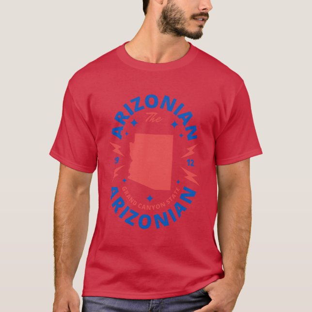 Arizonian Arizonan Arizona State People Oversized T-Shirt (Front)