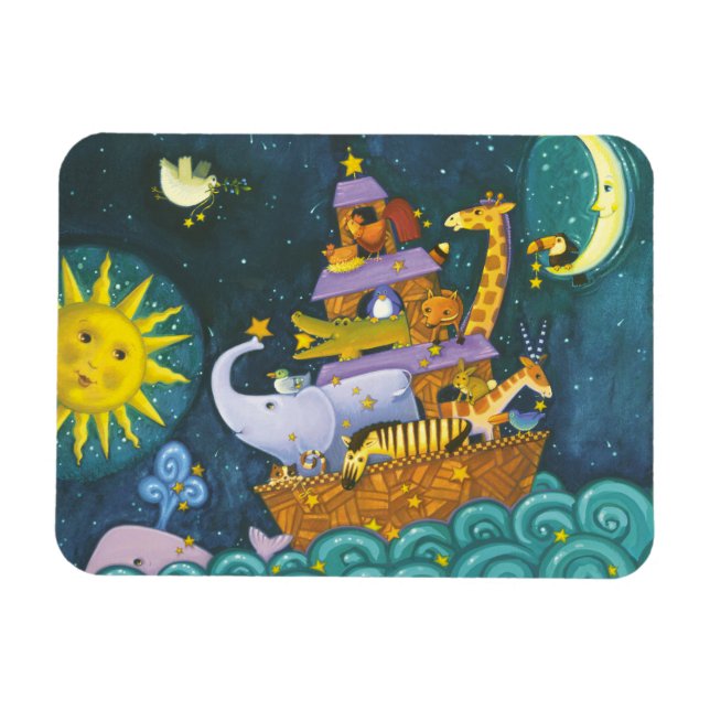 Ark At Night Magnet (Horizontal)