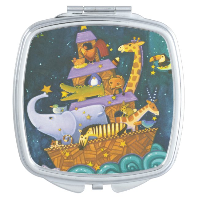 Ark At Night Mirror For Makeup (Front)