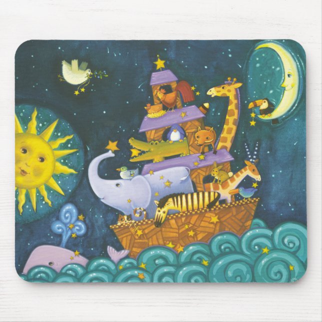 Ark At Night Mouse Pad (Front)