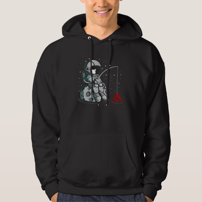 Ark Fishing Krypto Bullrun Token Reicher Millionai Hoodie (Front)