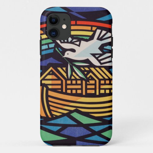 Ark of Noah with Holy Spirit iPhone 11 Case