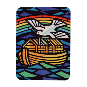 Ark of Noah with Holy Spirit Magnet