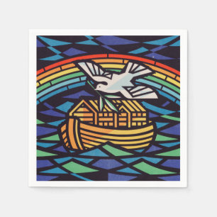 Ark of Noah with Holy Spirit Napkins