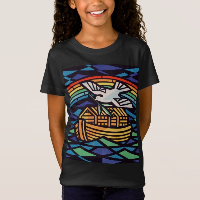 Ark of Noah with Holy Spirit T-Shirt (Front)