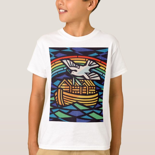 Ark of Noah with Holy Spirit T-Shirt (Front)
