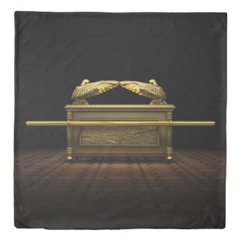 Ark Of The Covenant (1 Side) Queen Duvet Cover by FantasyPillows at Zazzle