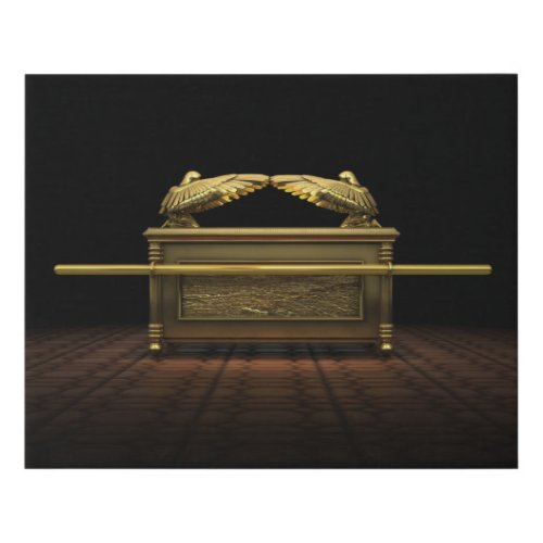 Ark of the Covenant 20x16 Faux Canvas Print