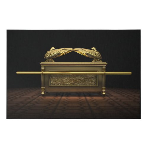 Ark of the Covenant 36x24 Faux Canvas Print