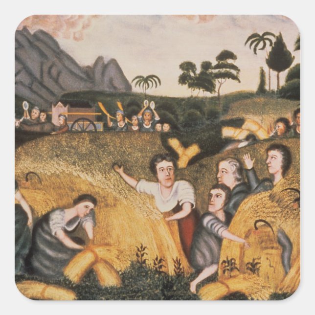 Ark of the Covenant, c.1865-80 Square Sticker (Front)