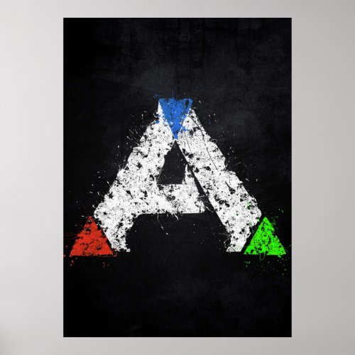 Ark Survival Evolved Colored Poster