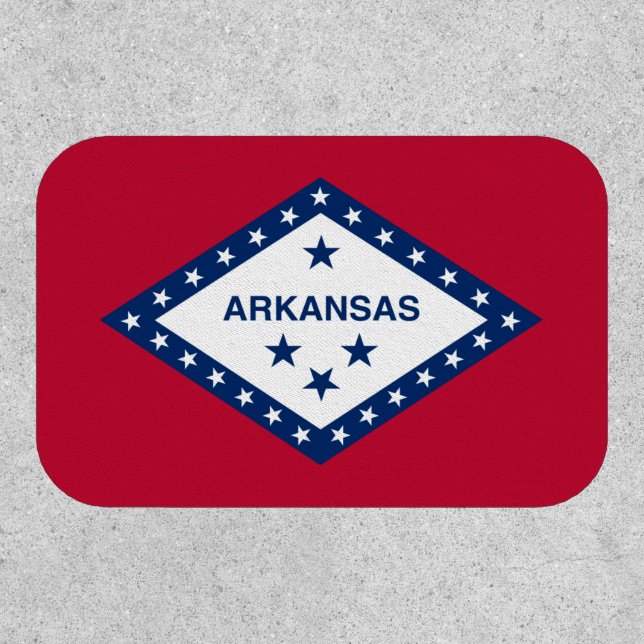 Arkansan Flag, Flag of Arkansas Patch (Front)