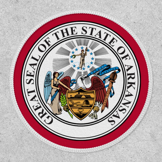 Arkansan Seal, Arkansas Patch (Front)