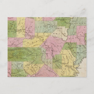 Arkansas 3 postcard