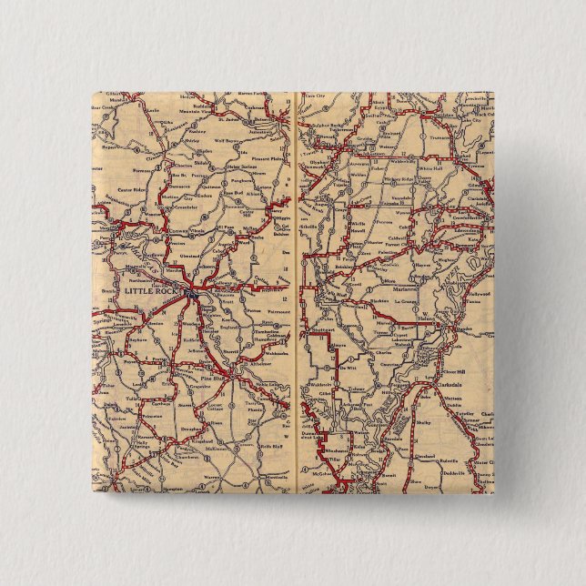 Arkansas 5 button (Front)