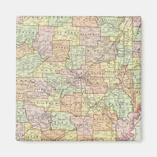 Arkansas 6 magnet (Front)