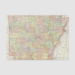 Arkansas 6 tissue paper