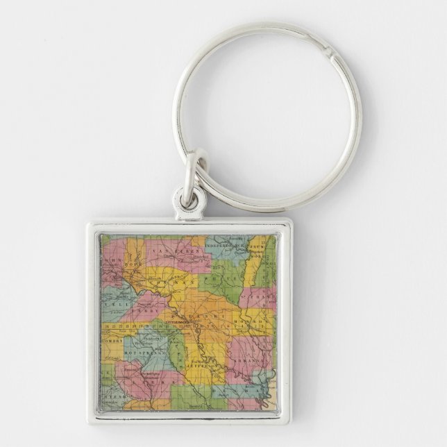 Arkansas 7 keychain (Front)