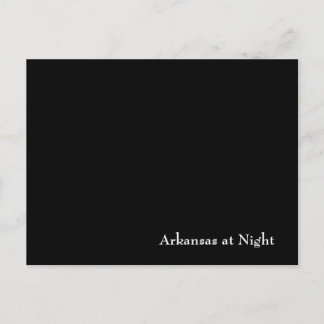Arkansas at Night Postcard