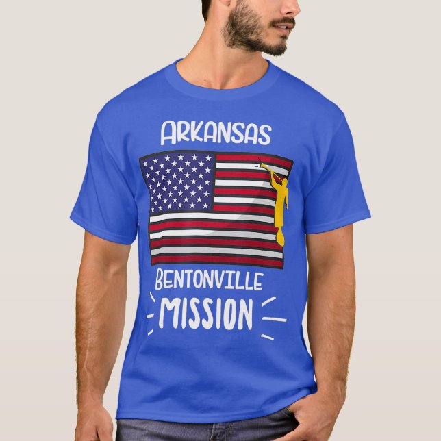 Arkansas Bentonville Mormon LDS Mission Gift T-Shirt (Front)