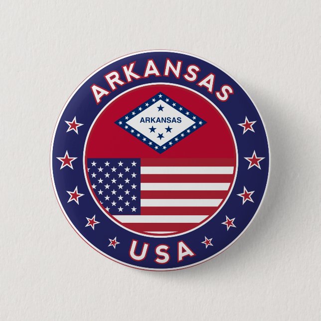 Arkansas Button (Front)