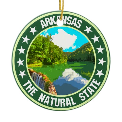 Arkansas                                           ceramic ornament
