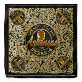 Arkansas Country Music Fan Bandana