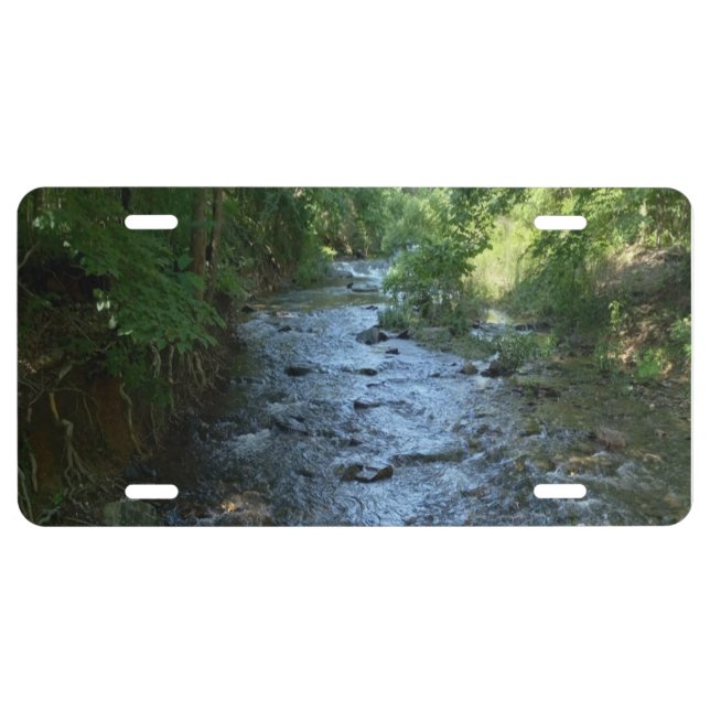 Arkansas Creek License Plate (Front)