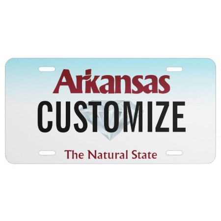 Arkansas Custom License Plate