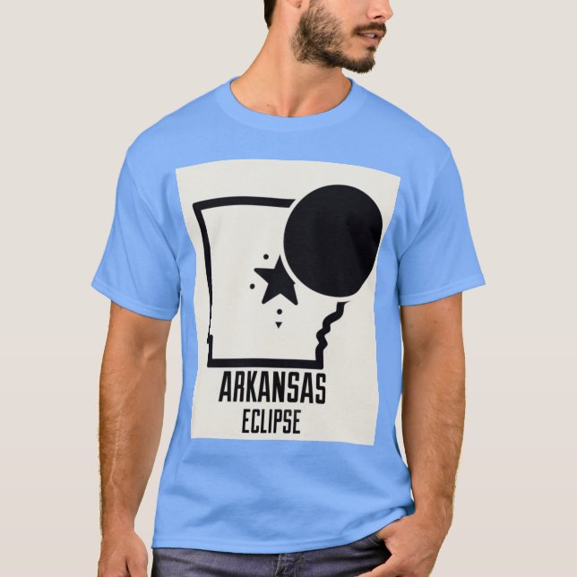 Arkansas eclipse T-Shirt (Front)